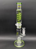 15" Glycerin Straight Tube w/ Tree Perc-Avernic Smoke Shop