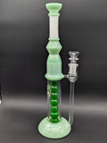 15" Phoenix Stacked Freeze Ball Bong-Avernic Smoke Shop