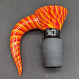 18mm Color Twist Glass Slides w/ Claw Handle-Avernic Smoke Shop