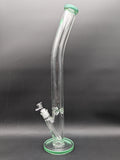 24" Bent Neck 9MM Tube Bong by The Kind Glass-Avernic Smoke Shop