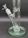 24" Bent Neck 9MM Tube Bong by The Kind Glass-Avernic Smoke Shop