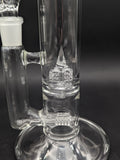 2K Glass 11" Dual Perc Sidecar Bong-Avernic Smoke Shop