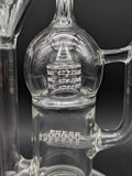 2K Glass 12" Grid Cap Recycler-Avernic Smoke Shop