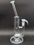 2K Glass 13" Bent Neck Threeline Tube-Avernic Smoke Shop