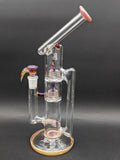 2K Glass 14" Sidecar Treecycler Bong-Avernic Smoke Shop
