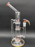 2K Glass 14" Sidecar Treecycler Bong-Avernic Smoke Shop