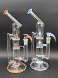 2K Glass 14" Sidecar Treecycler Bong-Avernic Smoke Shop