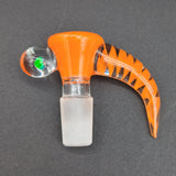2K Glass 14mm Single Hole Slides w/ Black Opal-Avernic Smoke Shop
