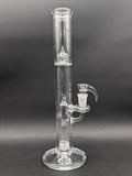 2K Glass 16" 360 Grid Tube w/ Splash Guard-Avernic Smoke Shop
