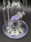 2K Glass 16" Dual Perc Capcycler #2 - Light Purple-Avernic Smoke Shop