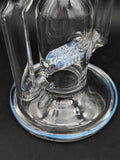 2K Glass 16" Dual Perc Capcycler #5 - Ghost-Avernic Smoke Shop