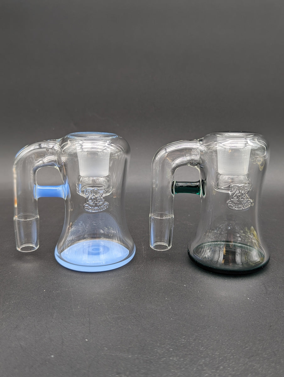 2K Glass 18mm Dry Ash Catchers 90 Degrees – Avernic Smoke Shop