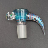 2K Glass 18mm Screened 4 Hole Slides w/ Black Opal-Avernic Smoke Shop