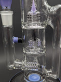 2K Glass 19" Dual Color Treecycler-Avernic Smoke Shop