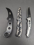 5" Cheap Pocket Hunting Knife-Avernic Smoke Shop