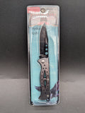 5" Cheap Pocket Hunting Knife-Avernic Smoke Shop