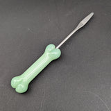 5" Glass Bone Dab Tool w/ Steel Tip-Avernic Smoke Shop
