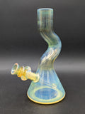 7" Fumed Mini Zong Beaker-Avernic Smoke Shop