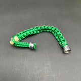 8" Threaded Bracelet Pipe w/ Metal Bowl-Avernic Smoke Shop
