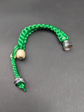 8" Threaded Bracelet Pipe w/ Metal Bowl-Avernic Smoke Shop