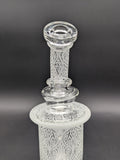 9" Full Sandblasted Jet Perc Water Pipe-Avernic Smoke Shop