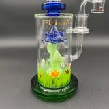 9" Pulsar The Power of FLower Dab Rig Set w/ Carb Cap |14mm F - Avernic Smoke Shop