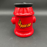 Fujima Fire Hydrant Ceramic Stash Jar | 5"-Avernic Smoke Shop