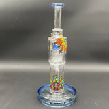 Crystal Mandala 10.5" Dual Perc Bong-Avernic Smoke Shop