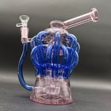 9" Multi Layered Octo Recycler Bong-Avernic Smoke Shop