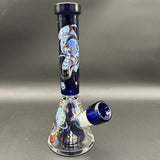 Spaghettification 11" Beaker Bong w/ Collins Perc-Avernic Smoke Shop