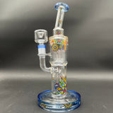 Crystal Mandala 10.5" Dual Perc Bong-Avernic Smoke Shop