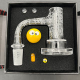 IC "Quasar" Quartz Banger Set - 14mm 90°-Avernic Smoke Shop