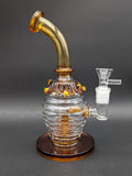 Beez Kneez Honeypot Glass Water Pipe | 8.25" | 14mm-Avernic Smoke Shop