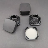 Black Glass 10g Concentrate Containers-Avernic Smoke Shop