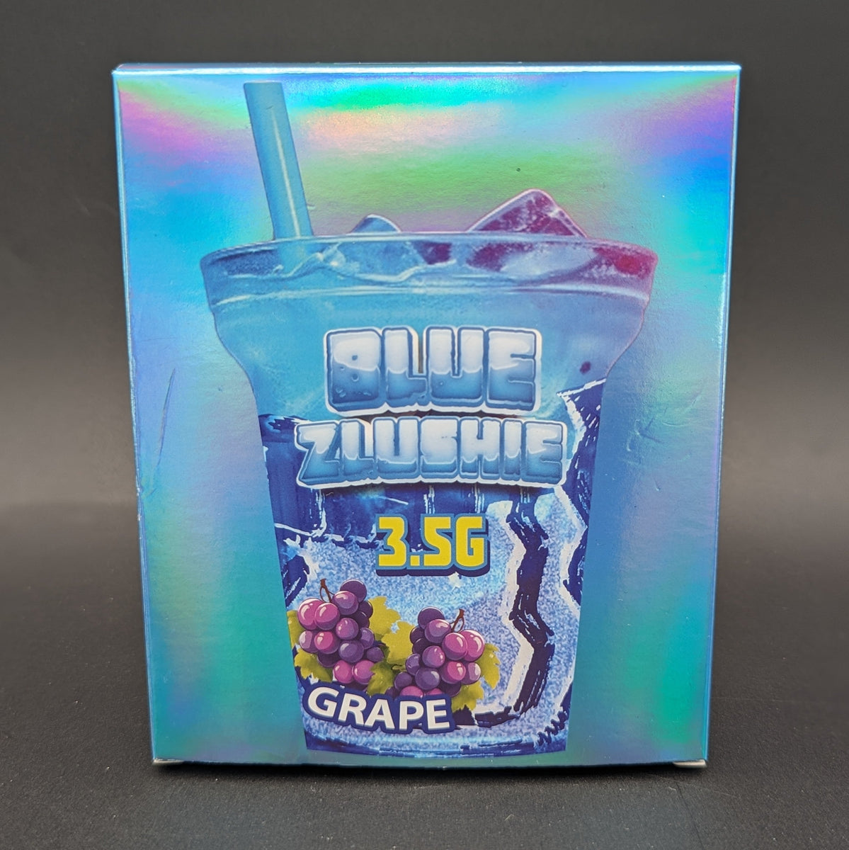 Blue Zlushie 3.5g Box Packaging  Avernic Smoke Shop
