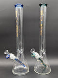 Bougie Glass 16" Skinny Neck Beaker-Avernic Smoke Shop