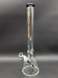 Bougie Glass 16" Skinny Neck Beaker-Avernic Smoke Shop