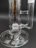 Bougie Glass 18" Big Boy Dual Perc Tube-Avernic Smoke Shop