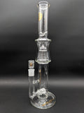 Bougie Glass 18" Big Boy Dual Perc Tube-Avernic Smoke Shop