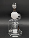 Bougie Glass 6" Orbit Recycler Dab Rig-Avernic Smoke Shop