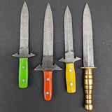 Broadsword Damascus Steel Dab Tool-Avernic Smoke Shop