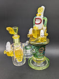 Cheech Glass - 10" Banana Time Water Pipe Set-Avernic Smoke Shop