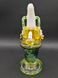 Cheech Glass - 10" Banana Time Water Pipe Set-Avernic Smoke Shop