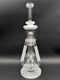 Cheech Glass - 14" Tree Perc Recycler Water Pipe-Avernic Smoke Shop