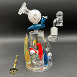 Cheech Glass - 8.5" Snailmate Water Pipe-Avernic Smoke Shop