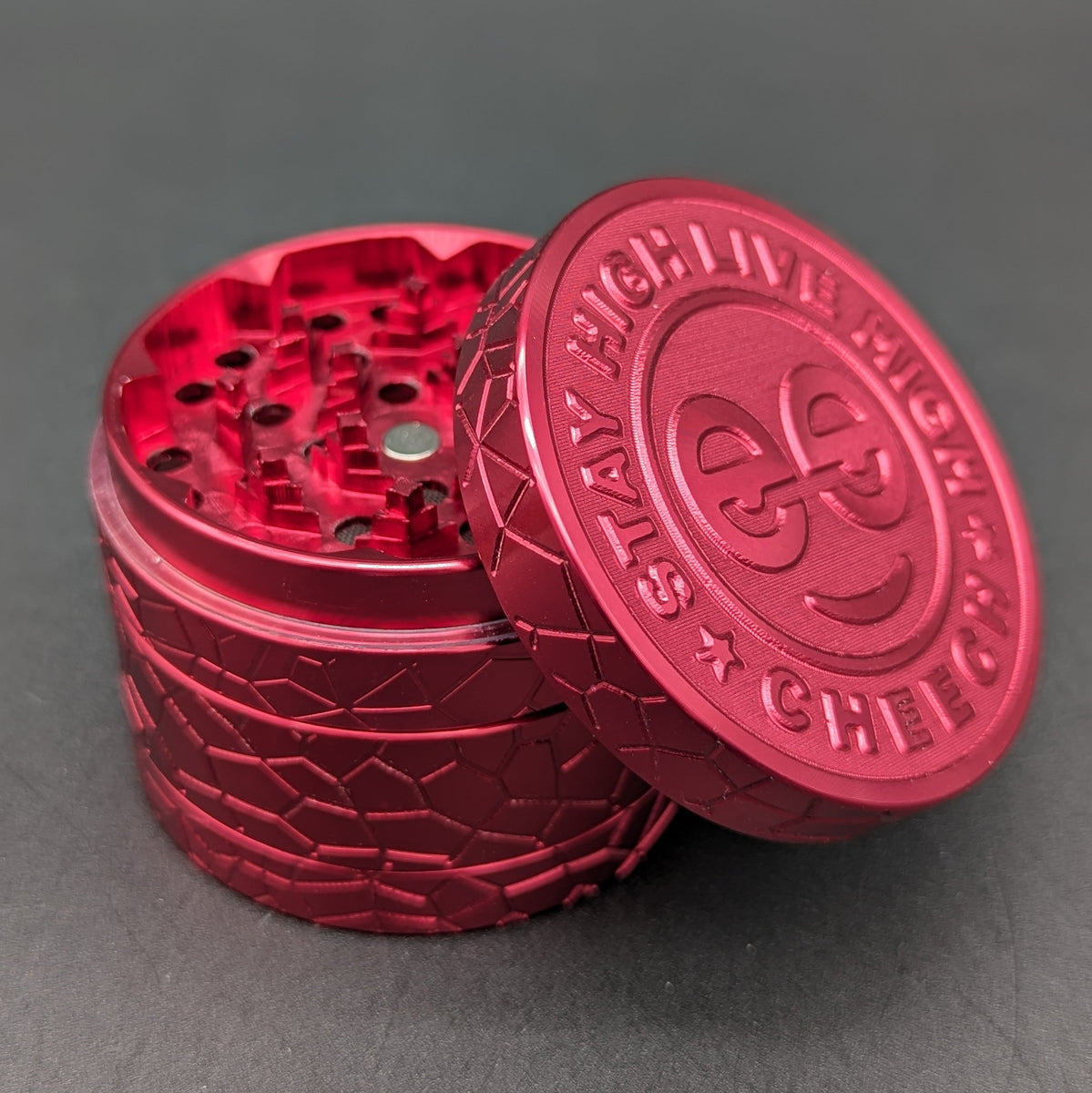 Cheech Glass Dragon Scale Grinder 63mm – Avernic Smoke Shop