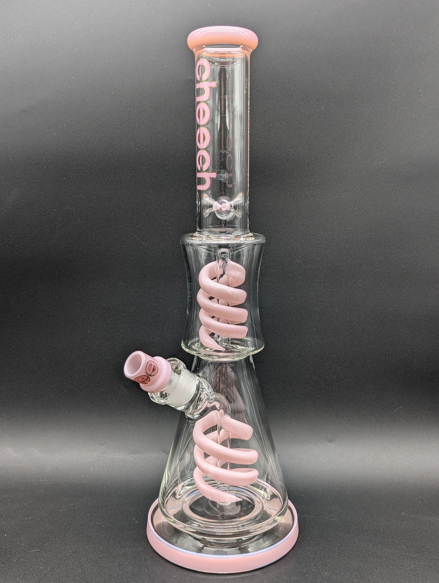 Cheech Glass - Spiral Perc Beaker Water Pipe 17