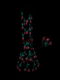 Cherries Glow In The Dark Beaker 10"-Avernic Smoke Shop