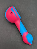 Classic Silicone Spoon Hand Pipe w/ Screen-Avernic Smoke Shop