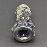 Curious Kraken Metallic Electroplated Glass Chillum | 3.5"-Avernic Smoke Shop